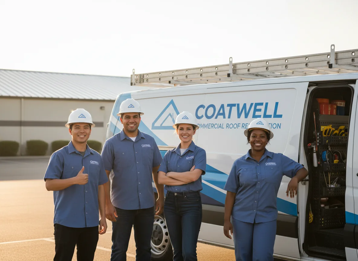 Commercial roof coating company in Modoc, IL